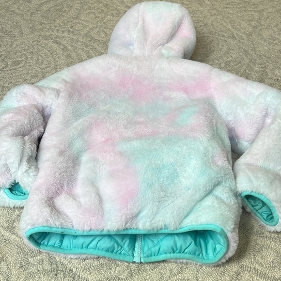 GIRLS Size 6 Eddie Bauer Reversible Puffer Jacket - Picture 3 of 8